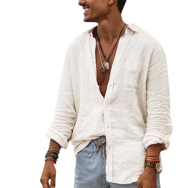 men's casual shirts long sleeve autumn o neck daily cotton linen turndown collar buttons basic tees cardigan, White;black
men's casual shirts long sleeve autumn o neck daily cotton linen turndown collar buttons basic tees cardigan, White;black