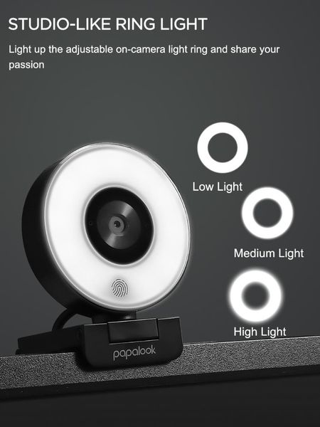 webcams pa552 webcam hd 1080p fixed focus usb web camera with microphone light tripod for pc twitch skype obs steam
webcams pa552 webcam hd 1080p fixed focus usb web camera with microphone light tripod for pc twitch skype obs steam