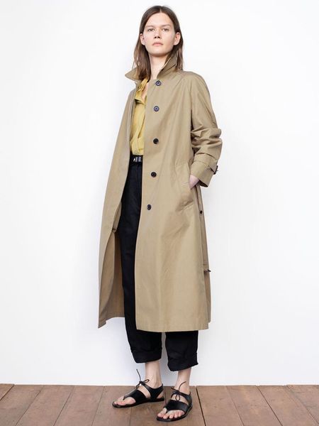 women's wool & blends early autumn versatile medium and long windbreaker waist closed hidden single breasted coat, Black
women's wool & blends early autumn versatile medium and long windbreaker waist closed hidden single breasted coat, Black