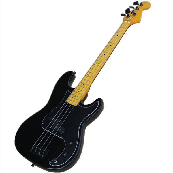 custom 4 strings retro yellow maple fingerboard electric bass guitar with black hardware,pickguard,2 pickups,offer customize
custom 4 strings retro yellow maple fingerboard electric bass guitar with black hardware,pickguard,2 pickups,offer customize
