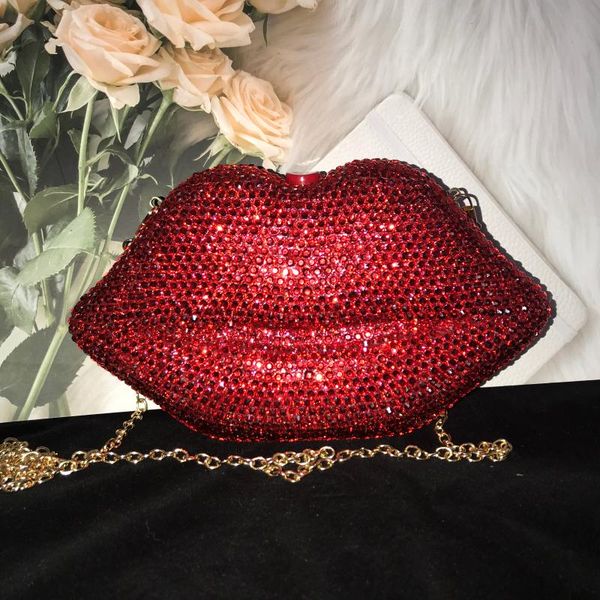 storage bags red lip rhinestone purses and handbags luxury wedding women evening party bag diamonds clutches
storage bags red lip rhinestone purses and handbags luxury wedding women evening party bag diamonds clutches