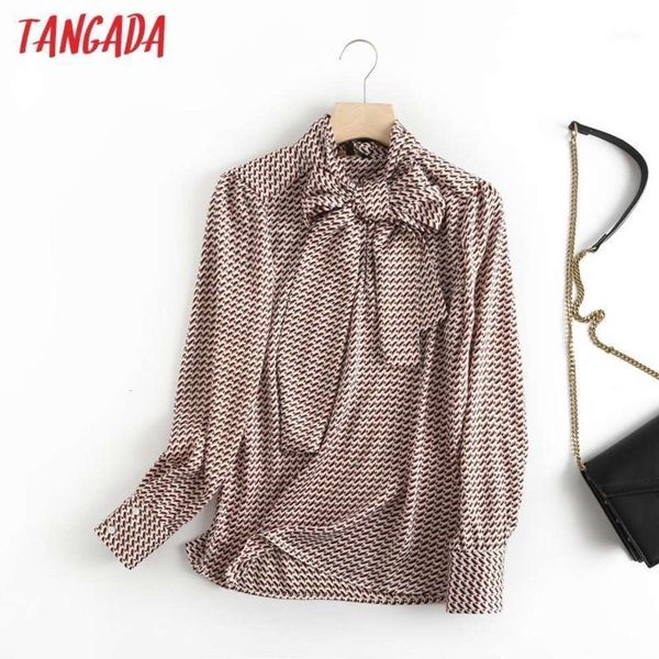 women's blouses & shirts tangada women retro print bow tie blouse long sleeve chic female elegant office shirt blusas femininas 6d711 d, White
women's blouses & shirts tangada women retro print bow tie blouse long sleeve chic female elegant office shirt blusas femininas 6d711 d, White