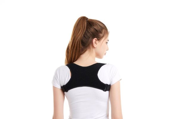 back support anti-hunchback orthosis for men and women to correct hunchback upright walking posture training device strapless top, Black;blue
back support anti-hunchback orthosis for men and women to correct hunchback upright walking posture training device strapless top, Black;blue