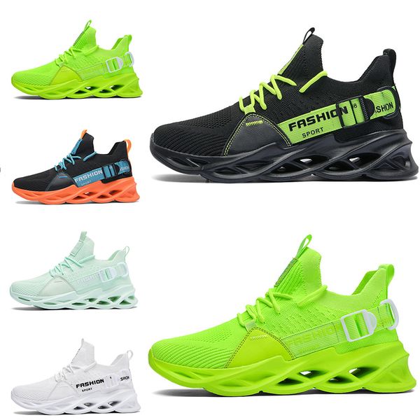 non-brand men women running shoes blade breathable shoe black white volt orange yellow mens trainers outdoor sports sneakers size 39-46
non-brand men women running shoes blade breathable shoe black white volt orange yellow mens trainers outdoor sports sneakers size 39-46