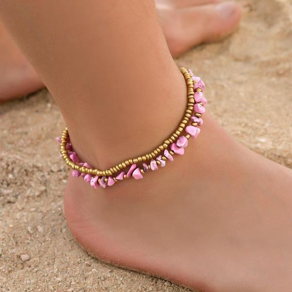 anklets natural stone beads for women beach anklet leg cuban bracelet handmade bohemia foot chain jewelry sandals gift, Red;blue
anklets natural stone beads for women beach anklet leg cuban bracelet handmade bohemia foot chain jewelry sandals gift, Red;blue