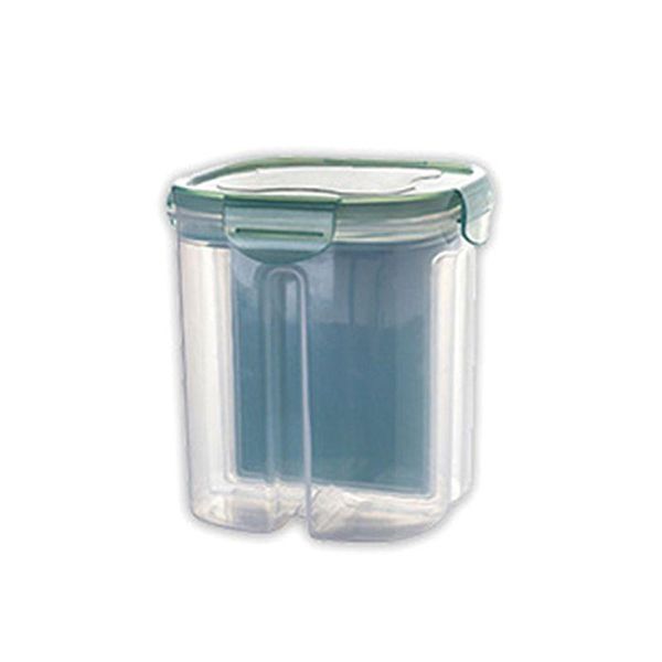 storage bottles & jars 2/4 grids plastic kitchen cereal dispenser sealed flour grain rice box n58c
storage bottles & jars 2/4 grids plastic kitchen cereal dispenser sealed flour grain rice box n58c
