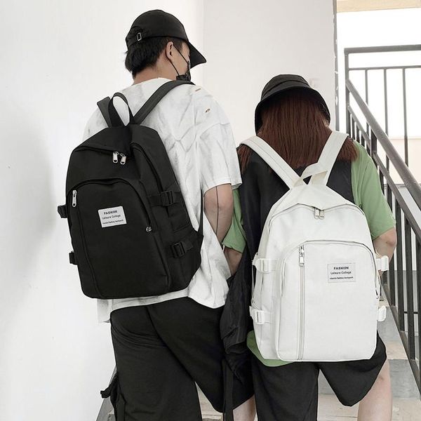 backpack waterproof nylon women/men female panelled schoolbag for teenage girls book mochilas portable ring buckle travel bag
backpack waterproof nylon women/men female panelled schoolbag for teenage girls book mochilas portable ring buckle travel bag