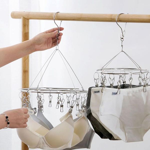 hangers & racks 10/15clips stainless steel clothes drying household windproof cloth hanger for socks underwear
hangers & racks 10/15clips stainless steel clothes drying household windproof cloth hanger for socks underwear