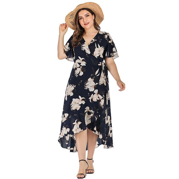 plus size dresses 5xl beach dress women summer 2021 v neck short sleeve floral print boho ruffles irregular maxi long wrap, Black
plus size dresses 5xl beach dress women summer 2021 v neck short sleeve floral print boho ruffles irregular maxi long wrap, Black