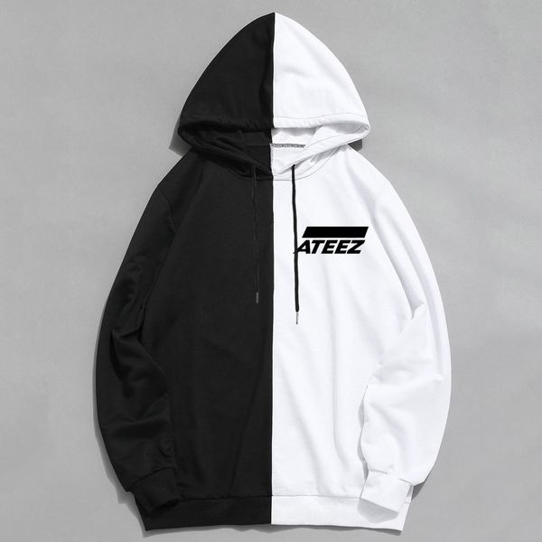 mens designer t shirts kpop ateez design men women hoodies hoody sweatshirt brand spring autumn streetwear patchwork hip hop clothing, Black
mens designer t shirts kpop ateez design men women hoodies hoody sweatshirt brand spring autumn streetwear patchwork hip hop clothing, Black