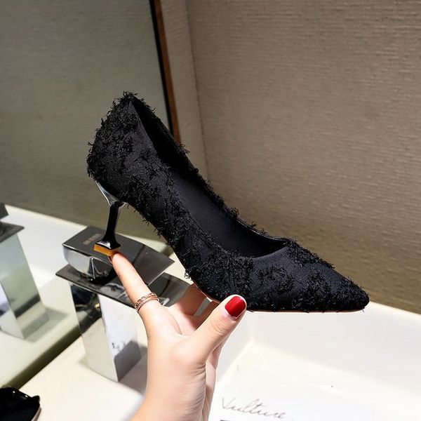 dress shoes size ol office lady high heels woman pointed toe shoes basic pumps women, Black
dress shoes size ol office lady high heels woman pointed toe shoes basic pumps women, Black