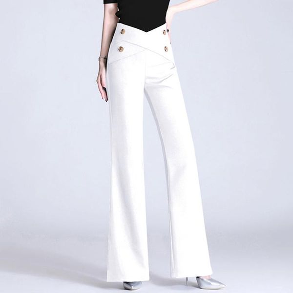 women's pants & capris 2021 trouser suits high waisted women fashion office white chic button back zip elegant casual, Black;white
women's pants & capris 2021 trouser suits high waisted women fashion office white chic button back zip elegant casual, Black;white
