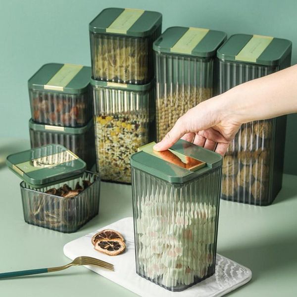 storage bottles & jars drop 460ml/700ml/1300ml/1800ml multi-use good sealing food tank acrylic practical slide up lid cont
storage bottles & jars drop 460ml/700ml/1300ml/1800ml multi-use good sealing food tank acrylic practical slide up lid cont