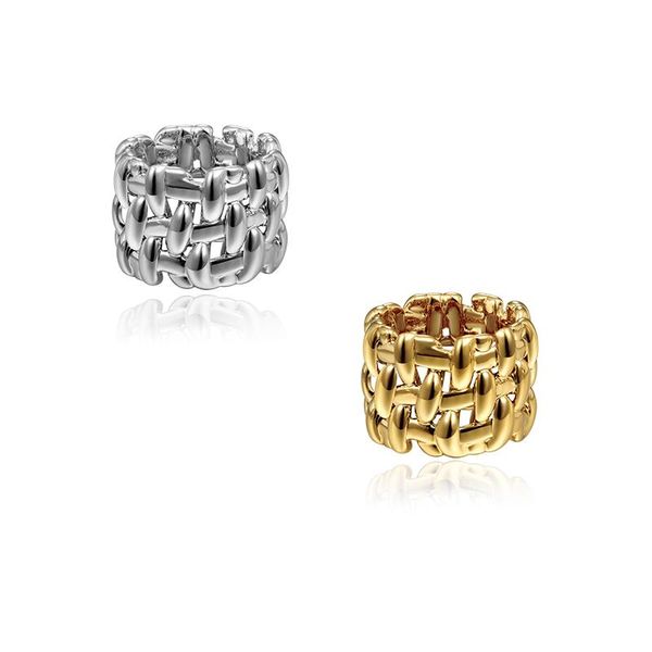 cluster rings europe and the united states fashion metal woven wide ring cold amorous feelings female, Golden;silver
cluster rings europe and the united states fashion metal woven wide ring cold amorous feelings female, Golden;silver