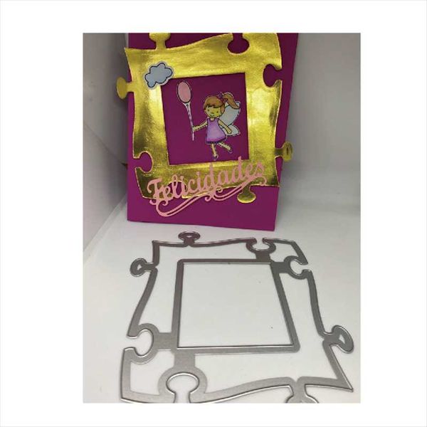 painting supplies jigsaw picture frame metal cutting die scrapbook embossing manual card cover material diy production
painting supplies jigsaw picture frame metal cutting die scrapbook embossing manual card cover material diy production