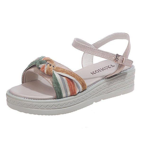 casual summer women's sandals fashion color matching vamp personalized bow decoration sweet beauty, Black
casual summer women's sandals fashion color matching vamp personalized bow decoration sweet beauty, Black
