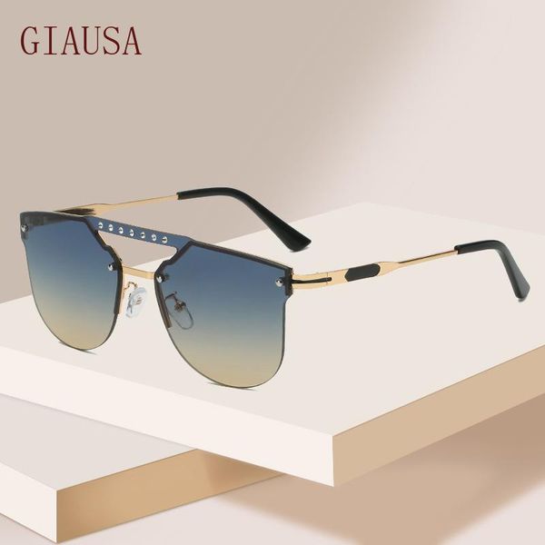 sunglasses giausafashion one piece european and american personality women's trend night vision glasses, White;black
sunglasses giausafashion one piece european and american personality women's trend night vision glasses, White;black