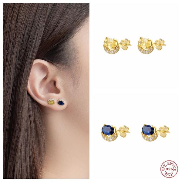 sterling silver white zircon moon shape stud earrings for women big black yellow crystal ear party fine jewelry, Golden;silver
sterling silver white zircon moon shape stud earrings for women big black yellow crystal ear party fine jewelry, Golden;silver