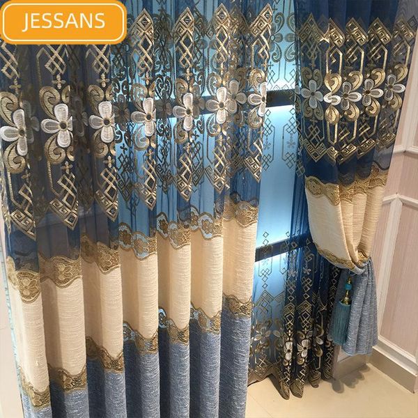 curtain & drapes 2021 chinese-european atmospheric hollow embroidered curtains for living room bedroom study blackout customization
curtain & drapes 2021 chinese-european atmospheric hollow embroidered curtains for living room bedroom study blackout customization