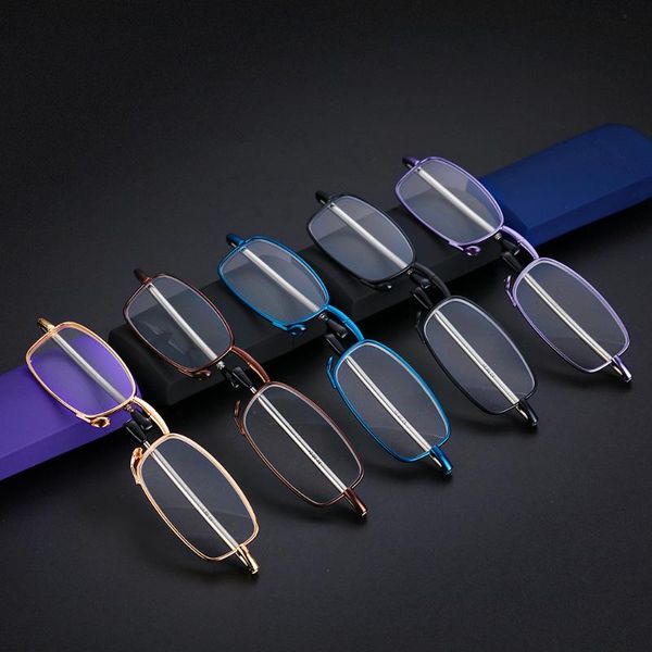 sunglasses portable folding reading glasses with box fashion men and women legs rotating + 1.0 ~ 4.0, White;black
sunglasses portable folding reading glasses with box fashion men and women legs rotating + 1.0 ~ 4.0, White;black