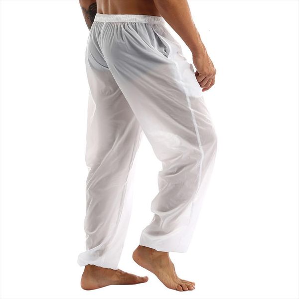 ultra thin summer transparent women pants drawstring loose fit trousers long pockets casual clothing see through beachwear, Black
ultra thin summer transparent women pants drawstring loose fit trousers long pockets casual clothing see through beachwear, Black