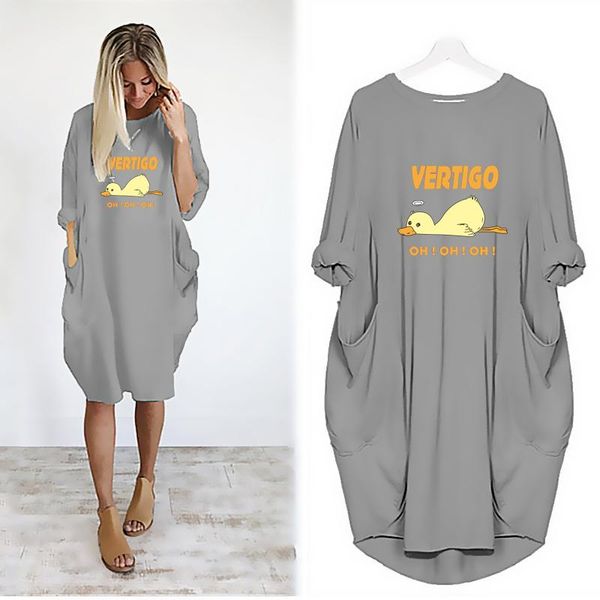 women dress 2021 printing cartoon pocket loose dresses vintage letter autumn clothes party club casual plus size midi, Black;gray
women dress 2021 printing cartoon pocket loose dresses vintage letter autumn clothes party club casual plus size midi, Black;gray