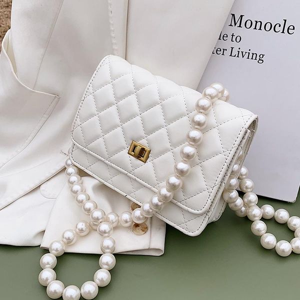 original brand pearl chain bag female 2021 fashion and messenger lingge square shoulder bags
original brand pearl chain bag female 2021 fashion and messenger lingge square shoulder bags