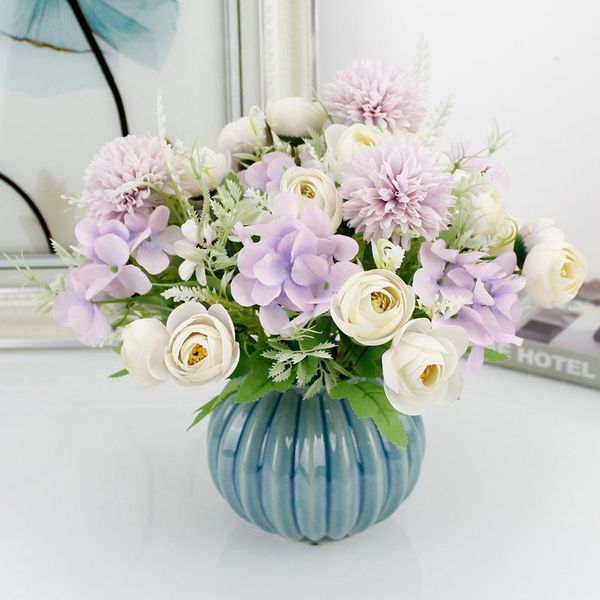 tea rose hydrangea 7 forks simulation flower bouquet nordic style artificial flowers for wedding home decoration fake decorative & wreaths
tea rose hydrangea 7 forks simulation flower bouquet nordic style artificial flowers for wedding home decoration fake decorative & wreaths