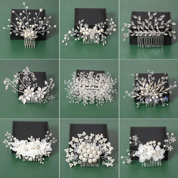hair clips & barrettes 2021bridal pearl rhinestone women headband wedding accessories for insert comb handmade jewelry tiara decoration, Golden;silver
hair clips & barrettes 2021bridal pearl rhinestone women headband wedding accessories for insert comb handmade jewelry tiara decoration, Golden;silver