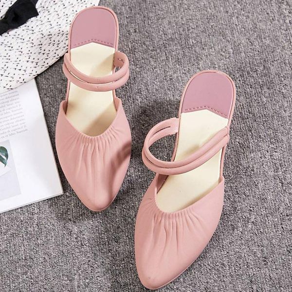 slippers woman pointed toe wedge casual waterproof sliiper women slip on bandage fashion beach sandals female folds two wear shoes, Black
slippers woman pointed toe wedge casual waterproof sliiper women slip on bandage fashion beach sandals female folds two wear shoes, Black