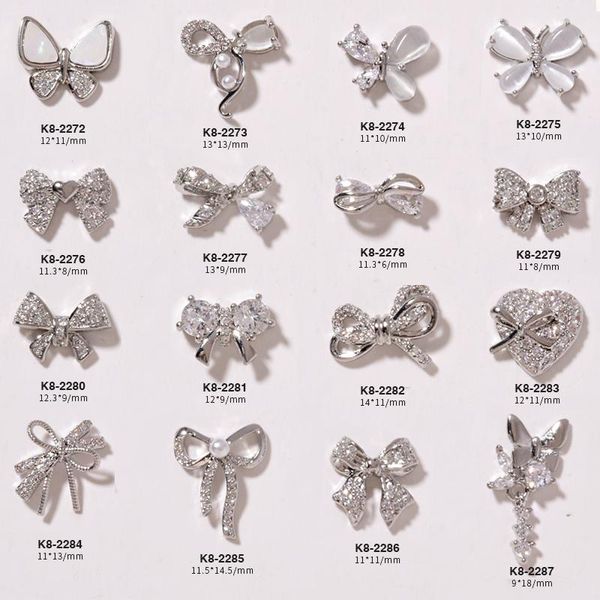 nail art decorations 2 pieces of accessories bow jewelry 2021 silver zircon diamond decoration chain charm, Silver;gold
nail art decorations 2 pieces of accessories bow jewelry 2021 silver zircon diamond decoration chain charm, Silver;gold