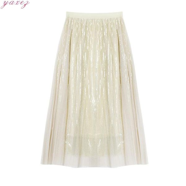 arrival sequins mesh pleated skirt summer jupe femme women's tulle midi high waist schoolgirl skirts womens, Black
arrival sequins mesh pleated skirt summer jupe femme women's tulle midi high waist schoolgirl skirts womens, Black
