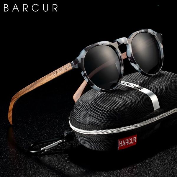 sunglasses barcur retro brand design walnut wood temple polarized women round frame men glasses uv400, White;black
sunglasses barcur retro brand design walnut wood temple polarized women round frame men glasses uv400, White;black