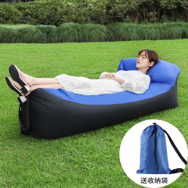 outdoor pads folding inflatable sofa portable lazy bed air cushion 240x75cm filling camping mat beach sleeping
outdoor pads folding inflatable sofa portable lazy bed air cushion 240x75cm filling camping mat beach sleeping