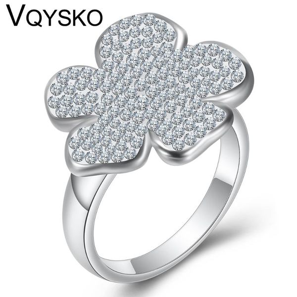 fashion women flower ring with clear crystal cz wholesale stainless steel floral wedding jewelry rings for, Slivery;golden
fashion women flower ring with clear crystal cz wholesale stainless steel floral wedding jewelry rings for, Slivery;golden