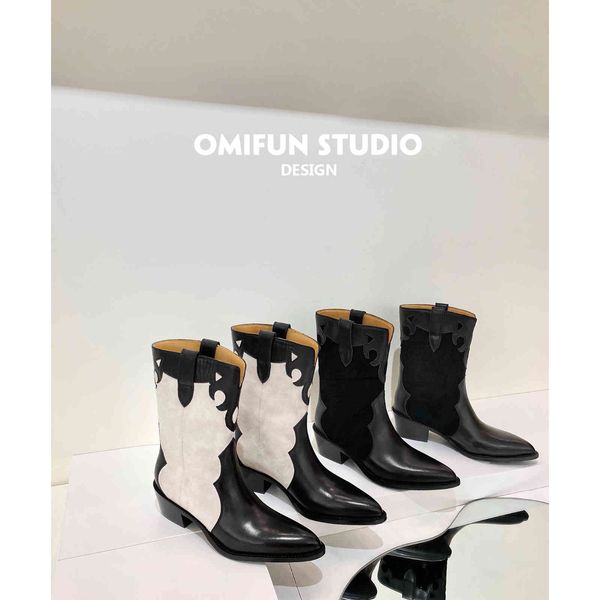 21 shoe master same women's british style pointed medium chelsea , martin and short boots, Black
21 shoe master same women's british style pointed medium chelsea , martin and short boots, Black