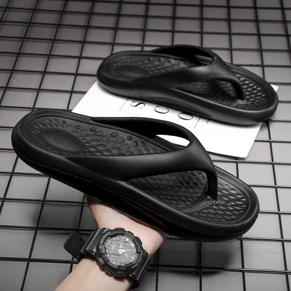 slippers men's flip-flops plus size sandals summer outdoor non-slip thick bottom casual beach shoes for men trendy, Black
slippers men's flip-flops plus size sandals summer outdoor non-slip thick bottom casual beach shoes for men trendy, Black