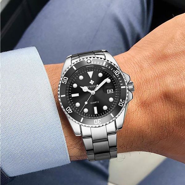 wristwatches wwoor 2021 fashion men watch waterproof quartz sports calendar luminous dive male reloj hombre, Slivery;brown
wristwatches wwoor 2021 fashion men watch waterproof quartz sports calendar luminous dive male reloj hombre, Slivery;brown