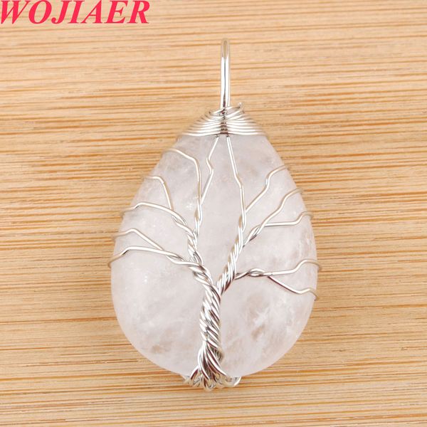 wojiaer tree of life white crystal water drop twining pendant necklace chain silver colors collier elegant jewelry gifts do9100
wojiaer tree of life white crystal water drop twining pendant necklace chain silver colors collier elegant jewelry gifts do9100