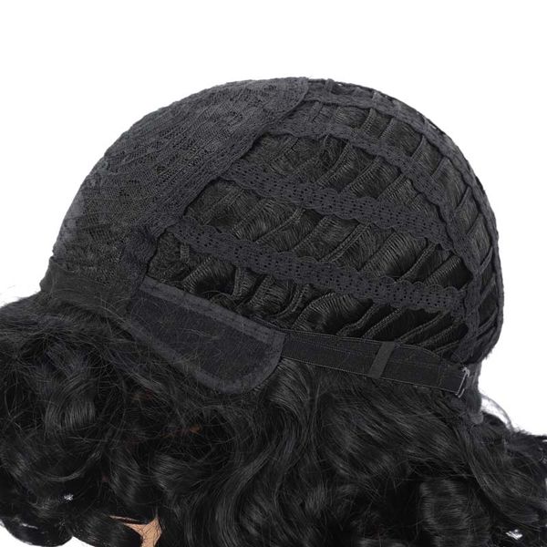 short hair curly wigs for black women loose synthetic cosplay fluffy shoulder length natural wig with bangs dark brown 14factory direct
short hair curly wigs for black women loose synthetic cosplay fluffy shoulder length natural wig with bangs dark brown 14factory direct