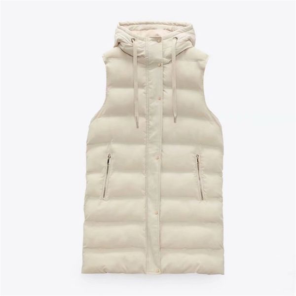 women vest jacket spring autumn fashion hooded chic warm jacket vest youth elegant street jackets 210915, Black;white
women vest jacket spring autumn fashion hooded chic warm jacket vest youth elegant street jackets 210915, Black;white