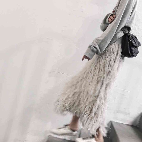 skirts fall knit women designer feather sweater grey a line elastic high waist long midi crochet skirt fashion ov6p, Black
skirts fall knit women designer feather sweater grey a line elastic high waist long midi crochet skirt fashion ov6p, Black