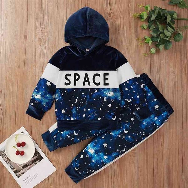 winter children sets casual long sleeve patchwork print starry sky hoodies blue trousers cute 2pcs girls clothes 3-10t 210629, White
winter children sets casual long sleeve patchwork print starry sky hoodies blue trousers cute 2pcs girls clothes 3-10t 210629, White
