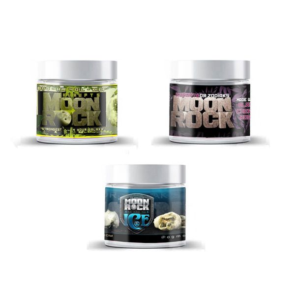 kurupt& dr.zodiaks 60ml moonrock glass jars moonrock ice accept custom design premium flower glass container packaging bottles
kurupt& dr.zodiaks 60ml moonrock glass jars moonrock ice accept custom design premium flower glass container packaging bottles