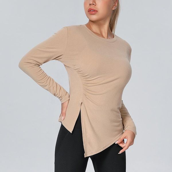 yoga outfit autumn tight-cut long sleeve tees sports wear for women gym shirts irregular side soft fabric workout woman t-shirt
yoga outfit autumn tight-cut long sleeve tees sports wear for women gym shirts irregular side soft fabric workout woman t-shirt