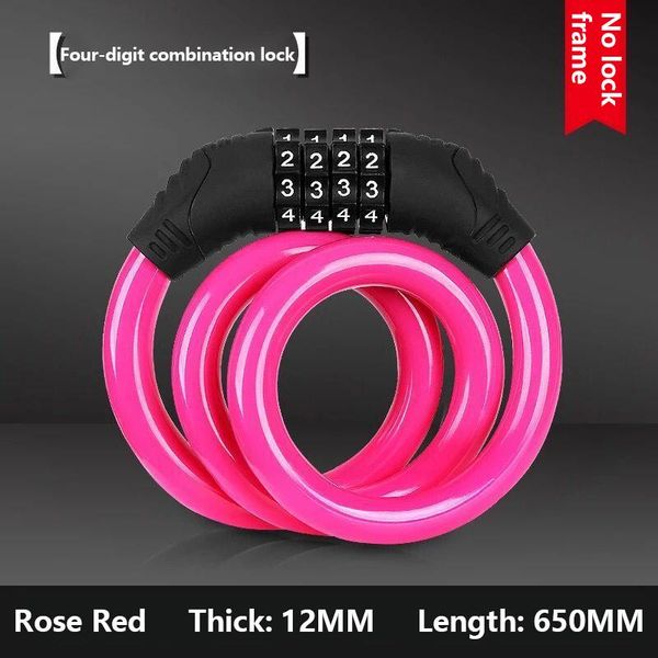 bike locks mini bicycle lock anti-theft cable helmet chain backpack 4 digit code cycling password accessories
bike locks mini bicycle lock anti-theft cable helmet chain backpack 4 digit code cycling password accessories