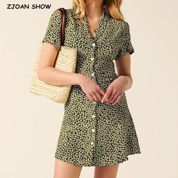casual dresses elegant french style women floral print lapel shirt dress retro summer single-breasted buttons short vintage u6el, Black;gray
casual dresses elegant french style women floral print lapel shirt dress retro summer single-breasted buttons short vintage u6el, Black;gray