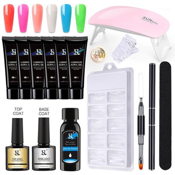 luminous poly nail gel kit all for manicure uv polish extension slip solution acrylic builder base and coat1
luminous poly nail gel kit all for manicure uv polish extension slip solution acrylic builder base and coat1