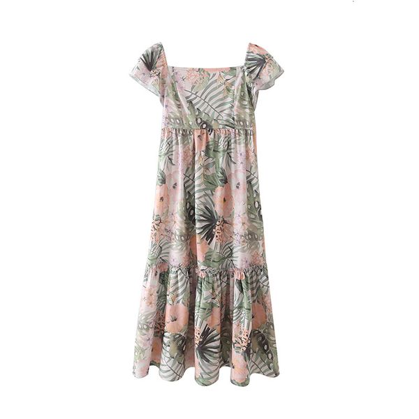 casual dresses square collar floral print women's sundress 2021 elegant draped vintage for lady chic fashion female wu6v, Black;gray
casual dresses square collar floral print women's sundress 2021 elegant draped vintage for lady chic fashion female wu6v, Black;gray