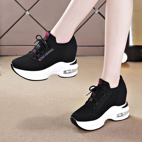 dress shoes height increasing women lace-up white women's thick bottom versatile thin and breathable casual travel sneakers whj4, Black
dress shoes height increasing women lace-up white women's thick bottom versatile thin and breathable casual travel sneakers whj4, Black